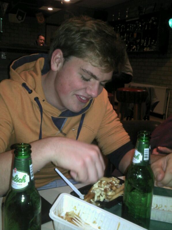 Douwe Voortman is nog niet fit, hier wordt de derde helft hard aan gewerkt!